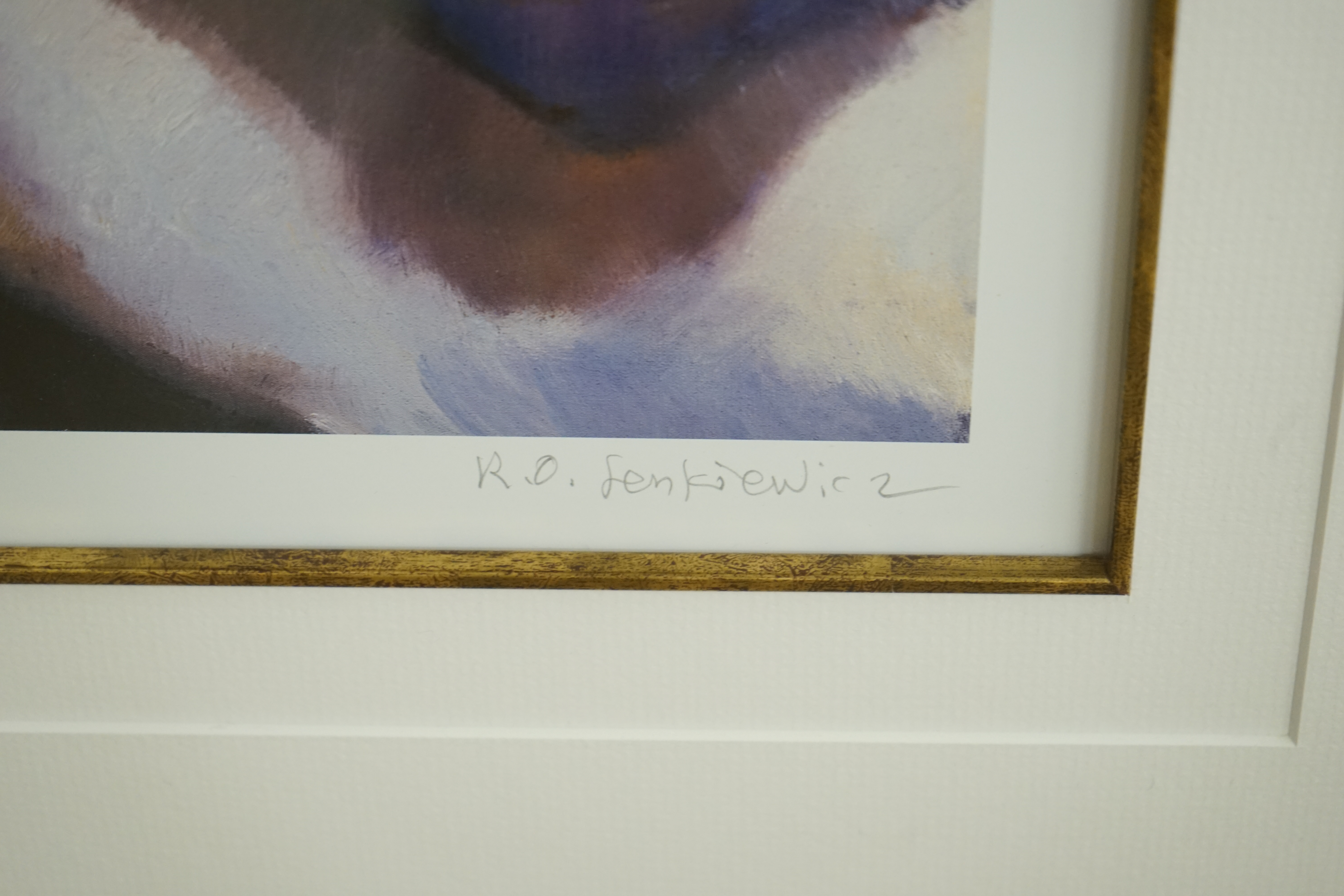 Robert Lenkiewicz (1941-2002), offset lithograph, 'Study of Lisa', signed in pencil and titled, 13/750, 36 x 37cm. Condition - good